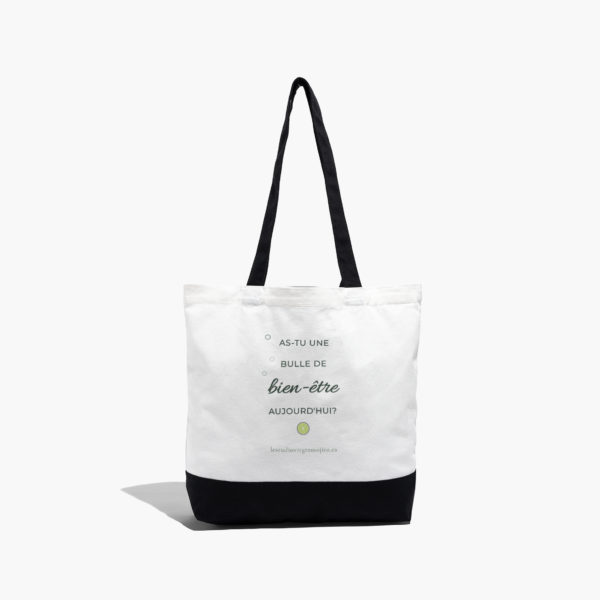 Grand sac fourre-tout "Bulle de bien-être"