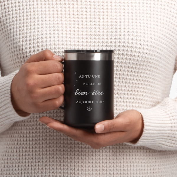 Tasse isotherme "Bulle de bien-être"